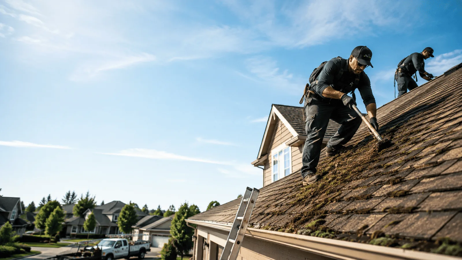 Roof Moss Removal in Munith, MI near me